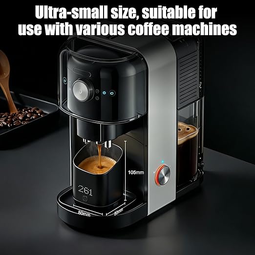 Digital Coffee Scale, Precision 500/g0.1g Coffee Bean Dosing Cup with LED Scale, Espresso Coffee Maker Accessory for Home Barista