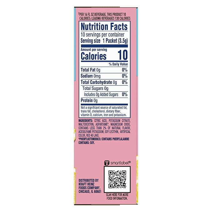 Crystal Light Drink Mix – Classic Orange On-The-Go with Vitamin C (10 CT), Pink Lemonade On-The-Go (10 CT) & Raspberry Ice Canister Drink Mix (Makes 12 Quarts) (Variety Pack)