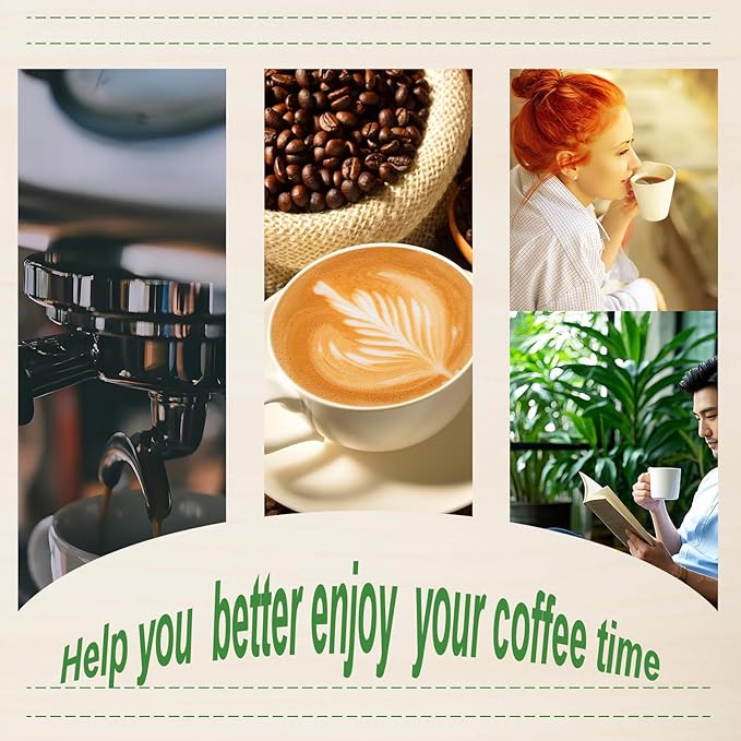 53.5mm Espresso Puck Screen Reusable Espresso Filter Screen 316 Stainless Steel Portafilter Screen for Breville 2 Pack