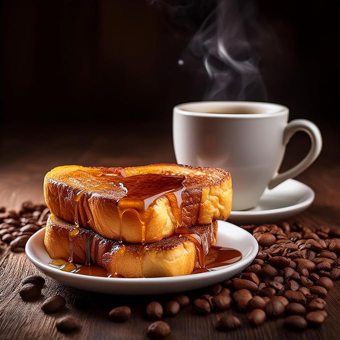 Fresh Roasted Coffee, French Toast Flavored Coffee, 12 oz, Medium Roast, Kosher, Ground