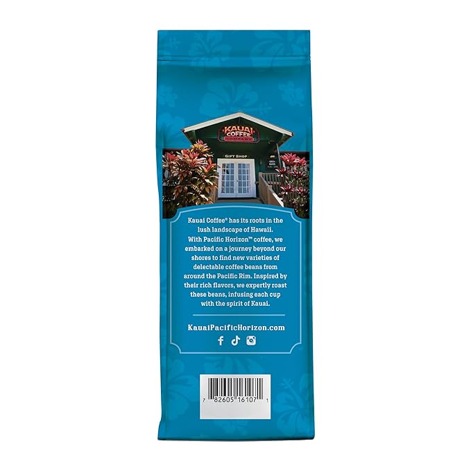 Kauai Coffee Ground Coffee – Smooth, Rich, Dark Roast – Nutty Notes with Chocolate Overtones – Arabica Coffee, 10% Hawaiian with No Bitterness – Koloa Estate, 1 Pack of 10oz