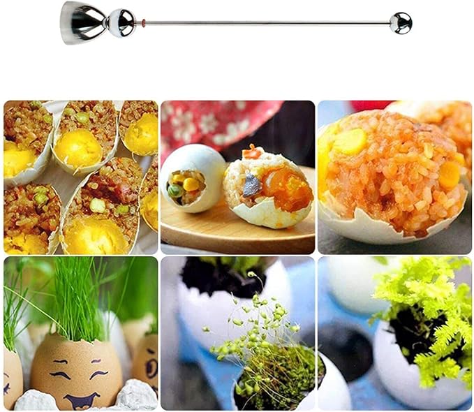 Egg Cracker Tool,Egg Topper, Egg Cutter,Egg Shell Remover,Matching Stainless Steel Egg Cutter Tool,Good In the Kitchen