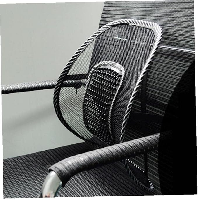 Mesh Lumbar Support for Honda CR-V Hybrid 2020-2025, Breathable Summer Car Back Cushion with Massage Beads Ergonomic Driving Seat Posture Corrector Pad