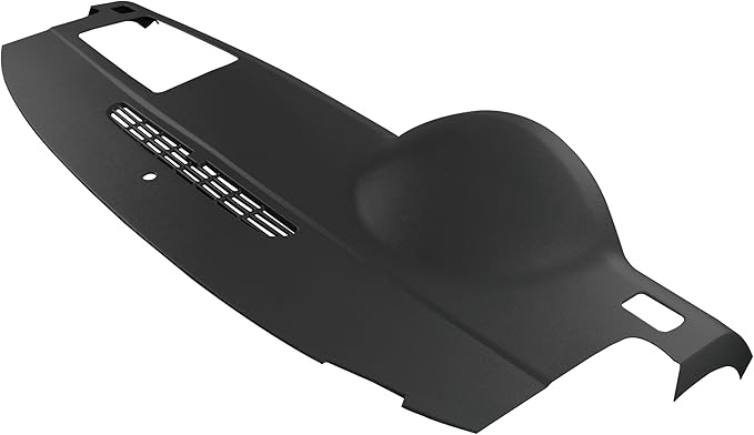 DashSkin Dash Cover Compatible with 2007-2014 Chevy Tahoe Suburban Avalanche & GMC Yukon & Yukon XL Without Speaker Holes in Black - Hard Molded Plastic Dashboard Cap