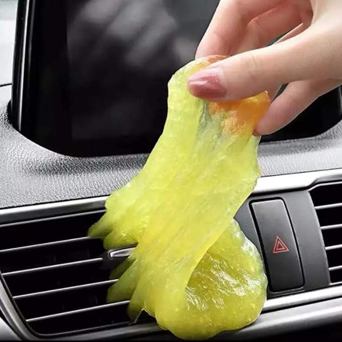 Qiilu Car Cleaning Gel, 70ML Cleaning Gel Multifunctional Detail Mud Dust Dirt Remover Supplies for Auto Car Office Home