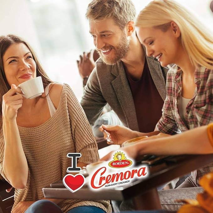 Bordens Original Cremora Coffee Creamer - Non Dairy Creamer Powder - Gluten Free - Cholesterol Free - 35.3 oz (Pack of 1) - Includes 200 Coffee Stirrers