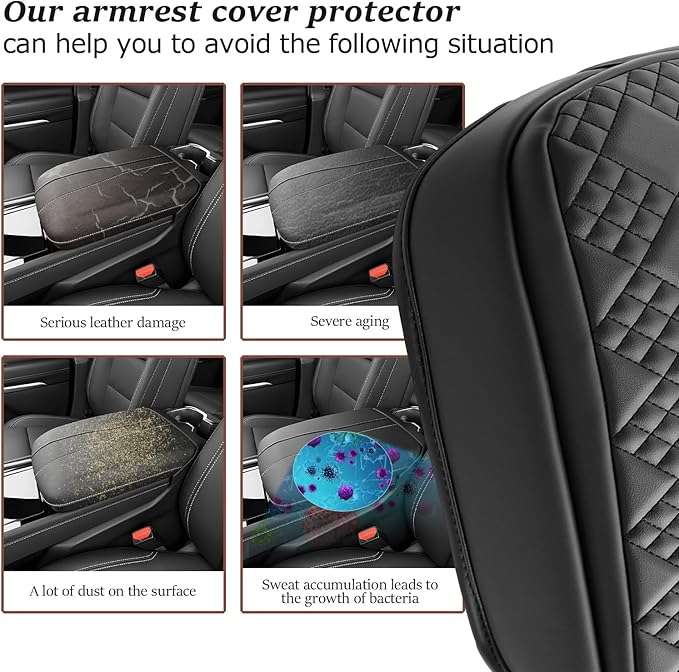 SKTU 2024 2025 2026 Chevy Traverse Center Console Cover for 2024 2025 2026 Chevy Traverse Armrest Cover 2024 2025 2026 Chevy Traverse Accessories 2024-2026 Traverse Soft Center Console Cushion