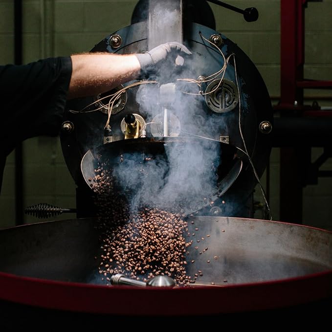 Great Lakes Medium Roast Whole Bean Coffee, Motor City Signature Blend, Farmer Direct Sourced from Brazil, Columbia, and Guatemala, 12 Ounces