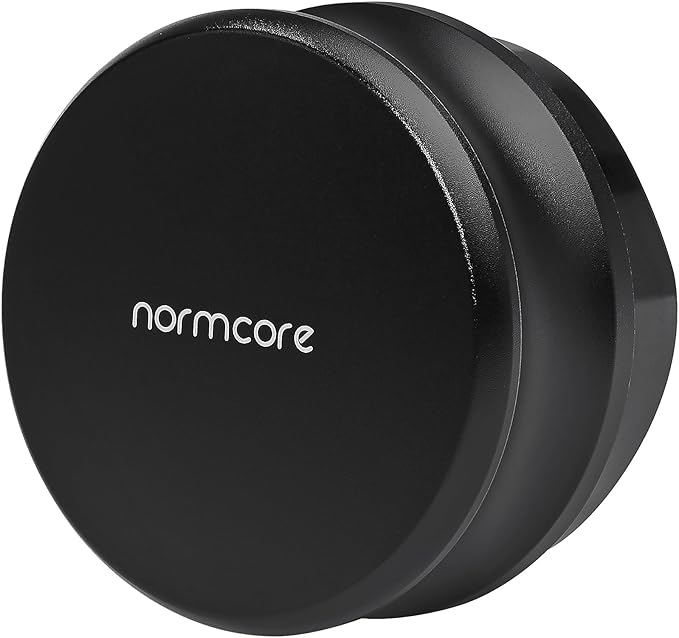 Normcore 58.5mm Coffee Gravity Distributor, Espresso Gravity Distribution Tool for 58mm Portafilter, Gravity Adaptive Coffee Distributor Leveler, Titanium PVD Coating 5 Blade base