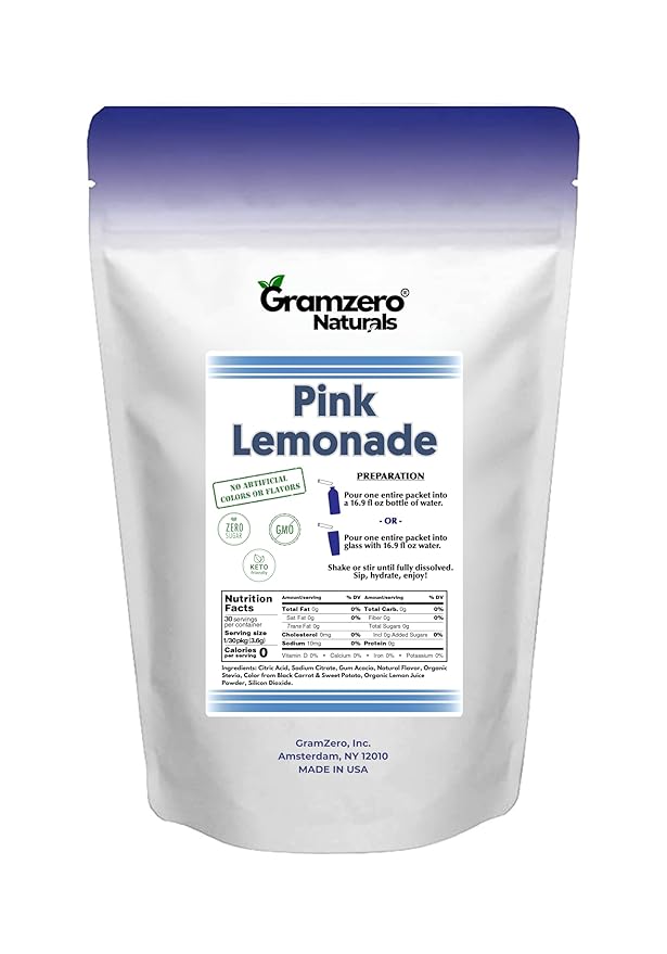 Drink Mix - 2GO (All NATURAL Pink Lemonade)