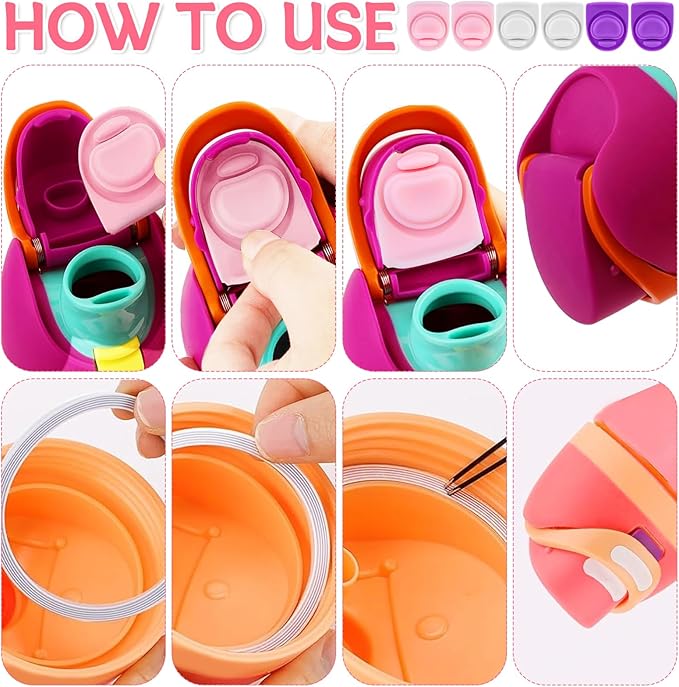 6 Sets Replacement Seal Gasket Stoppers for Owala Freesip 16oz 32oz Cap Mouth,Silicone O Sealing Ring Parts Water Bottle Top Lid Accessories for Owala Freesip 16/19/24/32/40oz（3 colors 3
