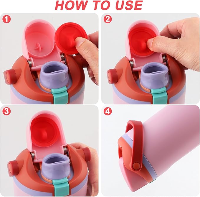 Replacement Stopper Compatible with Owala FreeSip Sway 30oz 40oz, 7Pcs Leakproof Silicone Cap Mouth Stopper for Owala FreeSip Tumbler 40oz Water Bottle Lid Spout Gasket Plug Parts