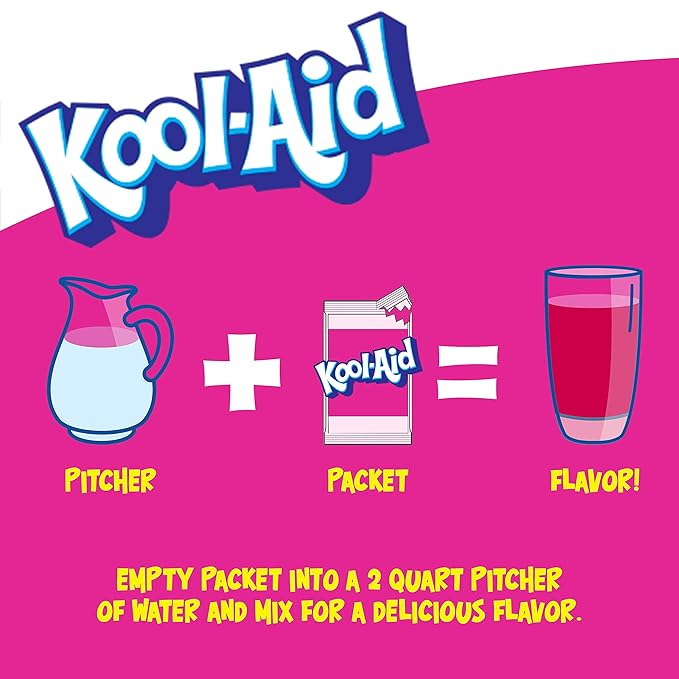 Kool-Aid .14 oz Soft Drink-Powdered Unsweetened Strawberry 192 Case