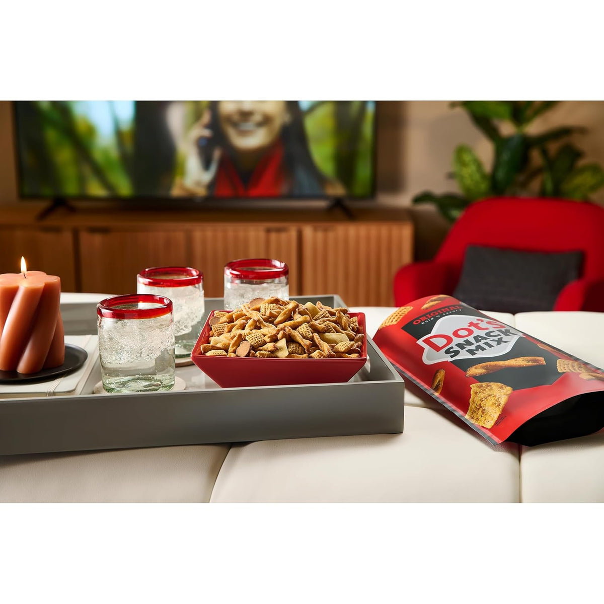 Dot's Pretzels Original Seasoned Pretzel Twist Snack Mix, 14 oz Bag