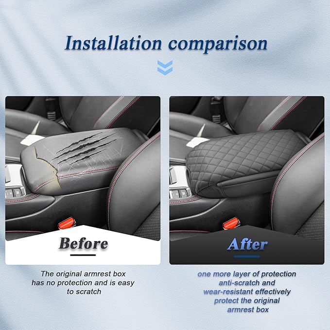 BIBIBO 2023 Accord Accessories Center Console Cover for 2023 2024 Honda Accord Arm Rest Cover 2024 2023 Honda Accord LX/EX/Hybrid Sport/Hybrid EX-L/Hybrid Sport-L/Hybrid Touring Armrest (Black-Pocket)