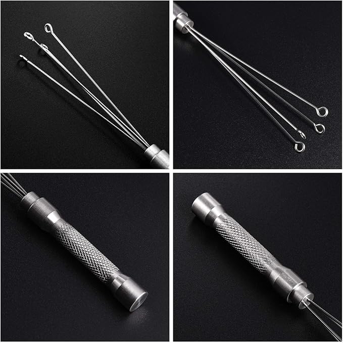 Espresso Coffee Stirrer, MATOW Stainless Steel Mini Whisk for Espresso Stirring Distribution – Professional Coffee Powder Stirring Tool