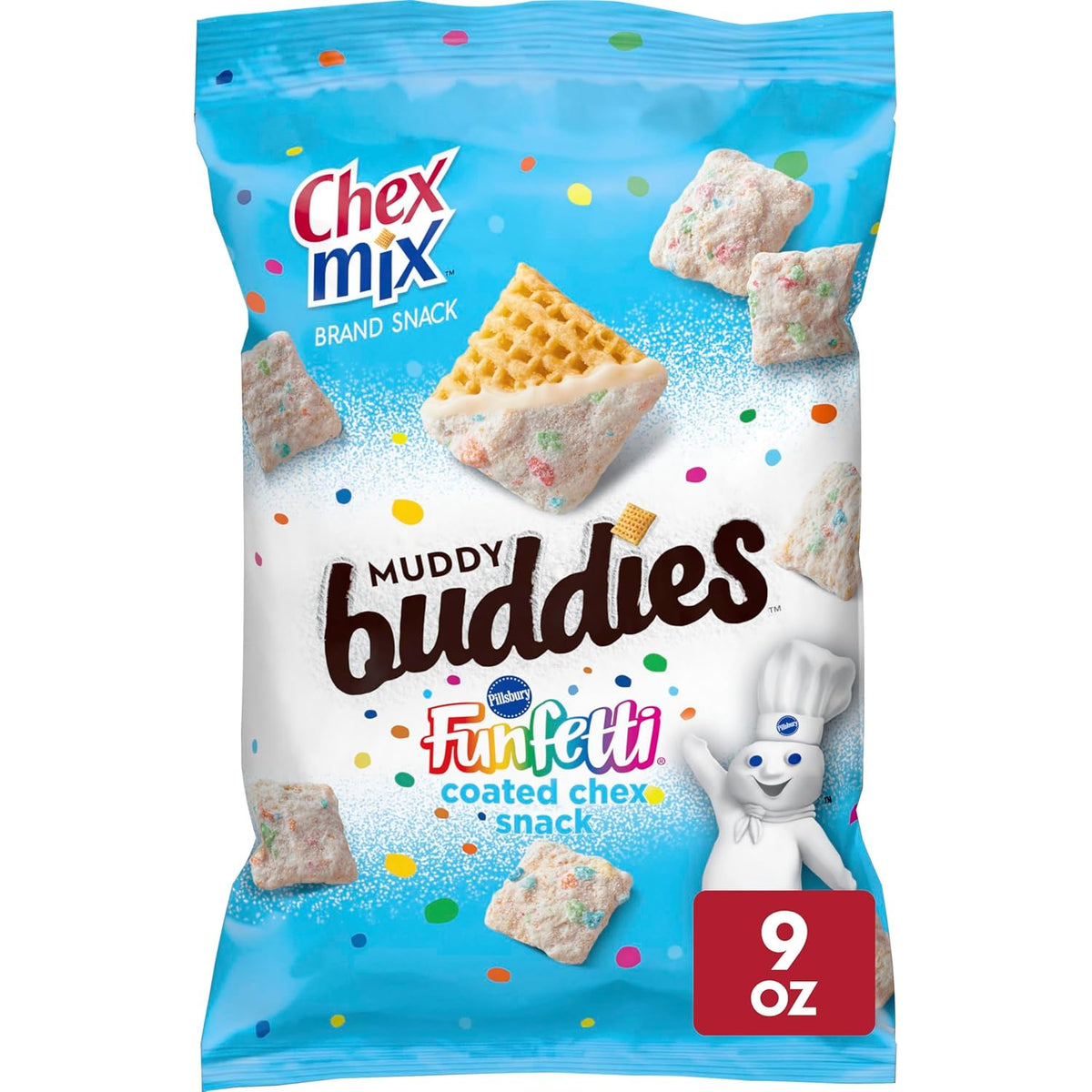 Chex, Mix Muddy Buddies, Oreo Cookies and Cream Snack Mix, 9 Ounce