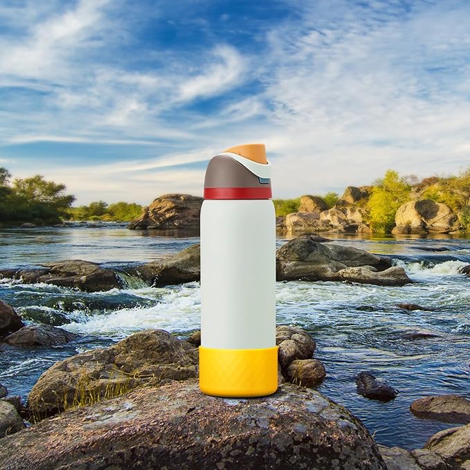Silicone Boot for Owala Water Bottle 24 oz 32 oz 40 oz, Anti-Slip Protective Sleeve for FreeSip/Twist/Flip Stainless Steel Water Bottles Accessories