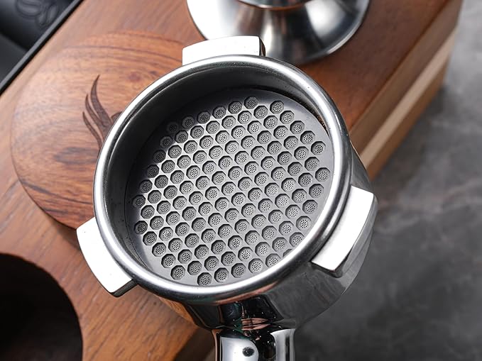 Espresso Puck Screen 54mm Breville Compatible 2 Pcs Stainless Steel Ultra-Thin 0.8mm Portafilter Screen, Fits Breville Barista Express, Pro, Touch, Bambino, Duo Temp,Impress, Infuser (53.3mm)