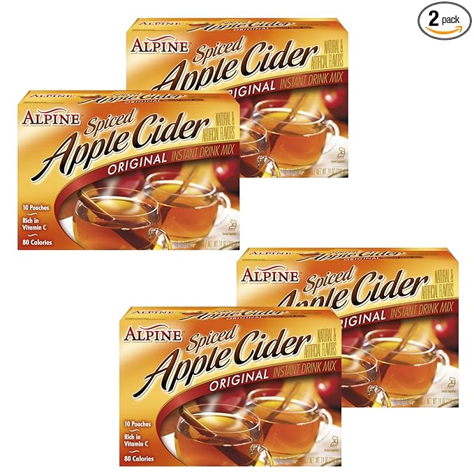 Spiced Apple Cider Instant Drink Mix (Pack of 2)