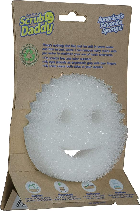 Scrub Daddy, Scrub Daddy Dye Free, 1 Count