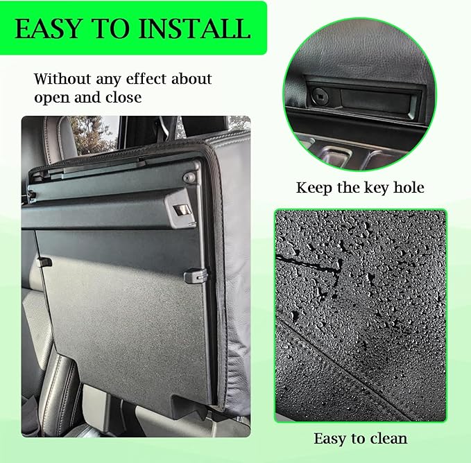 Center Console Cover for Ford F150 2021-2024 2025 2026 - Middle Console Lid Protector Elbow Cushion Pad for Ford F150 Accessories 2021 2022 2023 2024 2025 2026 (Bucket Seat Only)