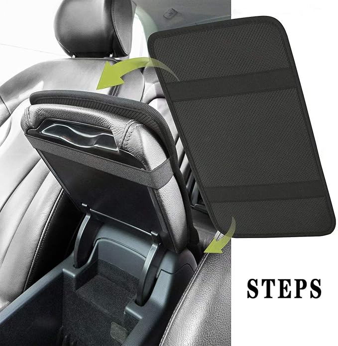 Purple Automotive Customized Console Armrest Cushion for More Comfortable Driving and Make Your Car Interior More Unique