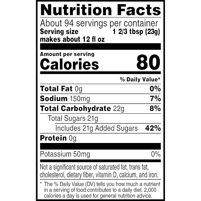 Gatorade Thirst Quencher Powder, Orange, 76.5 oz (Pack of 2)