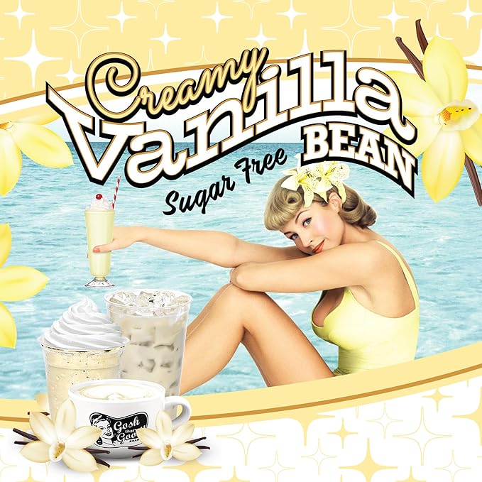 Gosh That’s Good! Sugar-Free Creamy Vanilla Bean Flavor – 2 lb –Low-Calorie, Lactose-Free