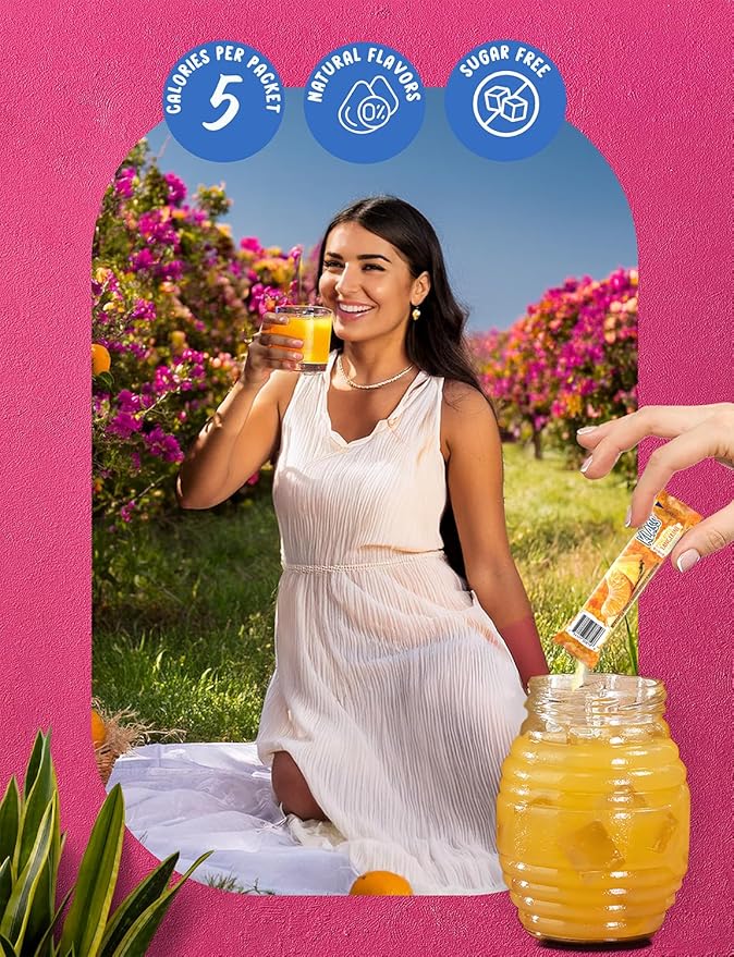 Klass Aguas Frescas | Drink Mix Variety Pack, Cucumber Limeade, Strawberry Watermelon, Hibiscus Berries & Pineapple Tangerine | Sugar Free On-The-Go Packets (Powder Stick Packs),40 Count (Pack of 2)