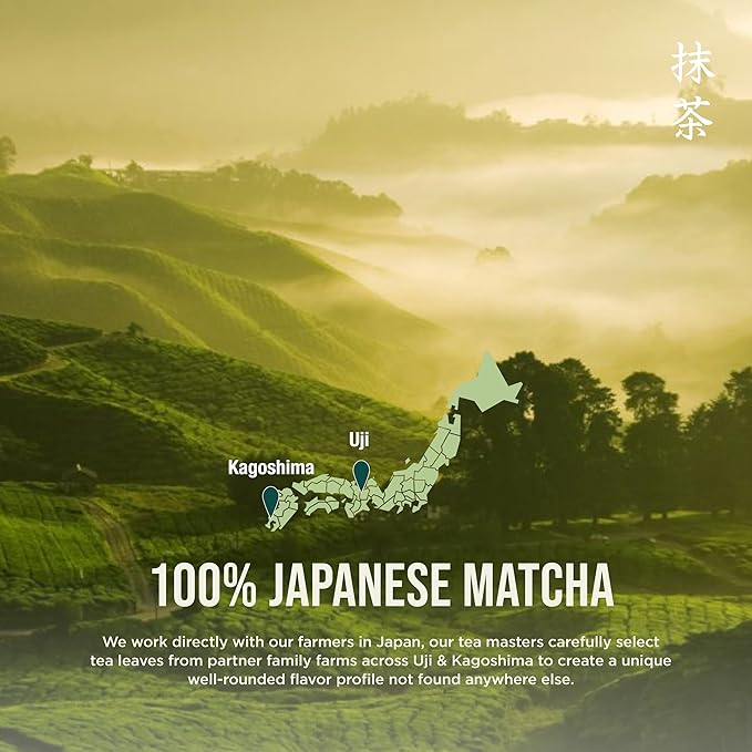 Jade Leaf Matcha Organic Hojicha Powder, Roasted Matcha Green Tea Powder, Barista Edition, Authentic Japanese, 454 servings (1 Pound Bulk Pouch)