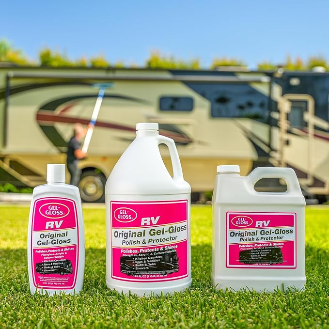 Kitchen & Bath Polish w/Carnauba Cleaner Wax Formulation for a Protective Coating - Removes Water Spots, Light Scratches & Stains While Restoring Color & Shine,16 oz.