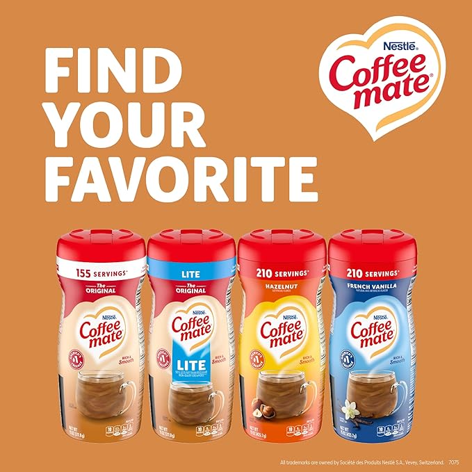 Coffee mate The Original Powder Creamer, 11 oz (Pack of 4)