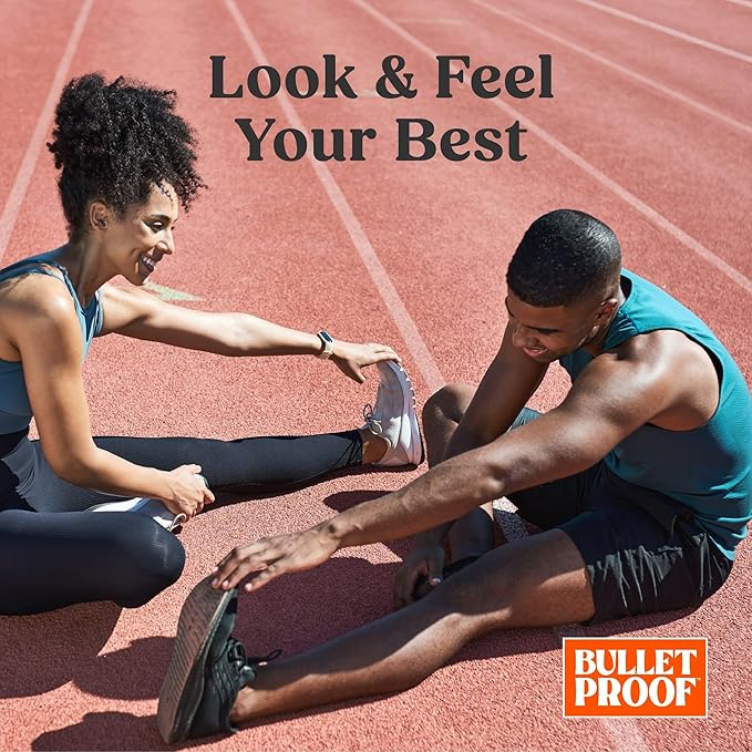 Bulletproof Unflavored Collagen Peptides Powder with MCT Oil, 14.3 Ounces, Grass-Fed Collagen Protein for Skin, Bone and Joint Support, Pasture Raised, No Added Hormones