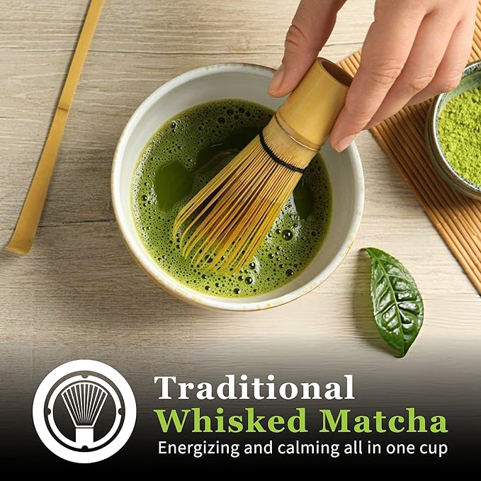 DoMatcha - Organic Ceremonial Green Tea Matcha Powder, Natural Source of Antioxidants, Caffeine, and L-Theanine, Promotes Focus and Relaxation, Kosher, 25 Servings (1 oz)