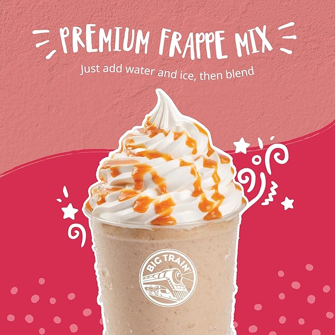 Big Train Blended Crème No Sugar Added Vanilla Smoothie Base Mix, 3.5 Pound (Pack of 1)