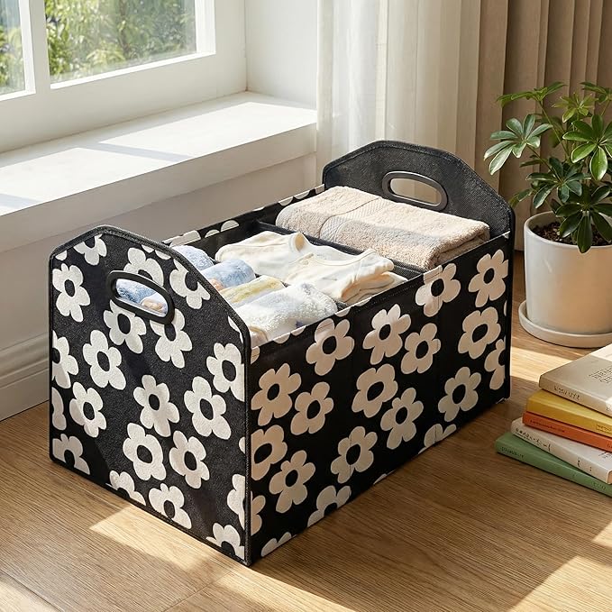 trunk organizer,car accessories for women,truck tool box organizer,collapsible multi compartment car back seat storage,clothing towel tote for living room,portable moving boxes