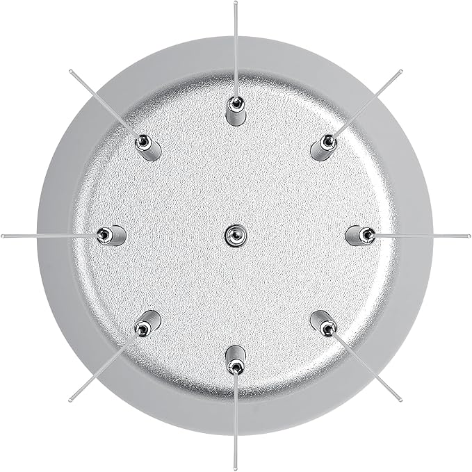 Normcore WDT Distribution Tool, 9 Prong 0.23mm Needle Espresso Stirrer with 16 Extra Needles, Weiss Distribution Technique, Anodized Aluminum Handle, Silver