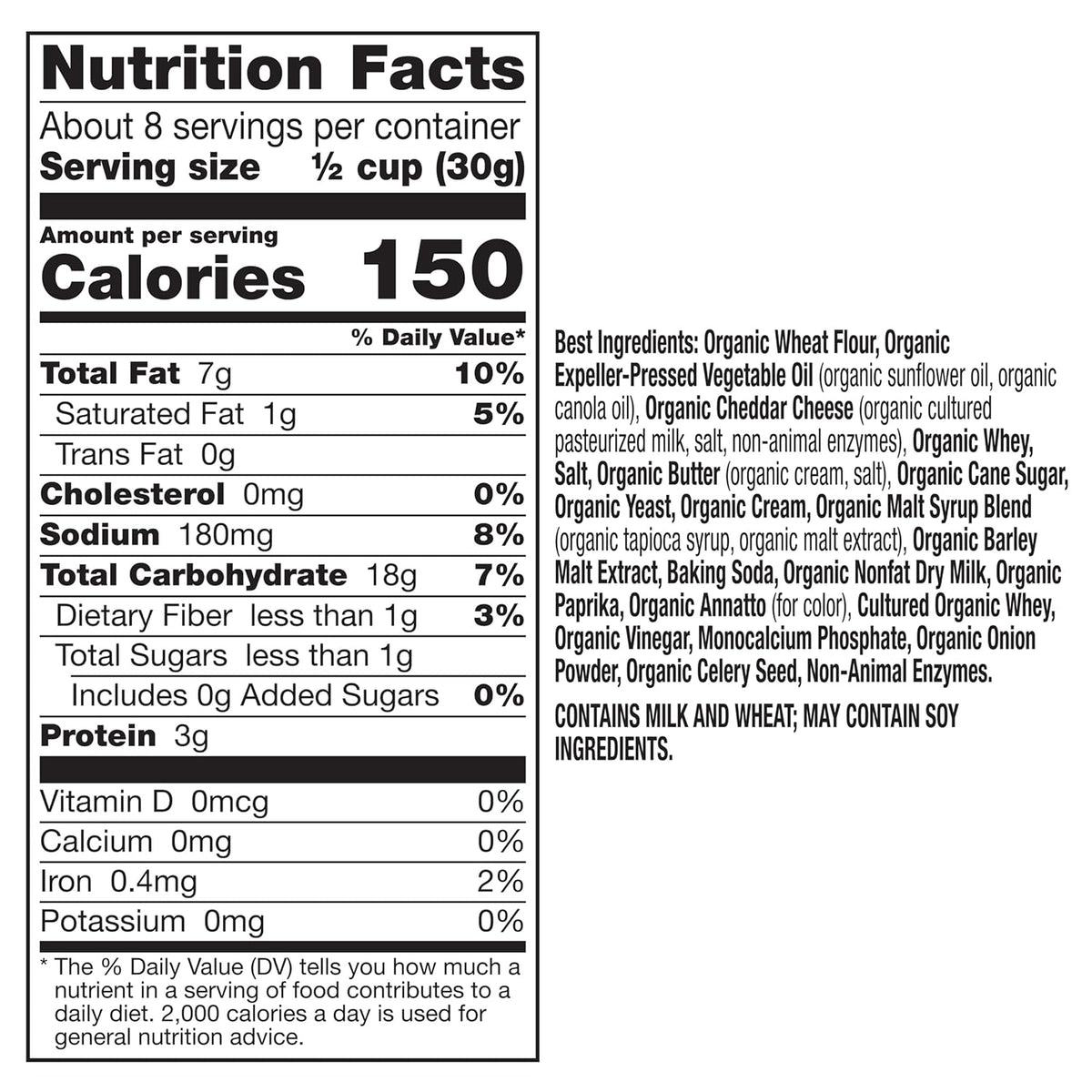 Annie's Cheddar Snack Mix With Assorted Crackers and Pretzels, Made with Real Cheese, 9 oz