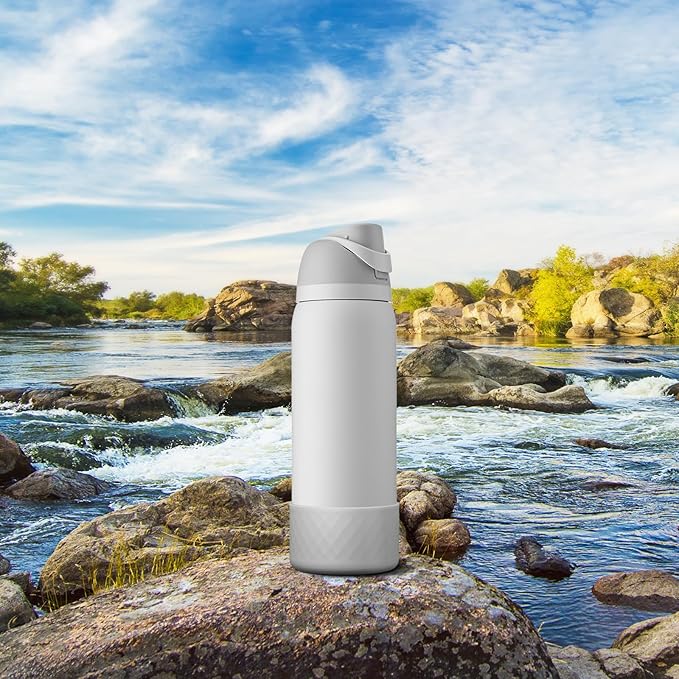 Silicone Boot for Owala Water Bottle 24 oz 32 oz 40 oz, Anti-Slip Protective Sleeve for FreeSip/Twist/Flip Stainless Steel Water Bottles Accessories