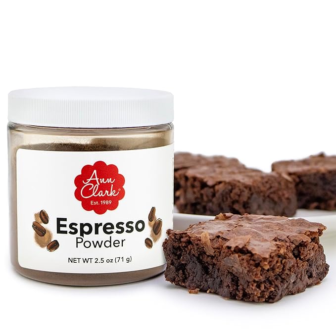 Ann Clark Premium Espresso Powder - Chocolate Intensifier for Baking & Spice Rubs, 2.5 oz