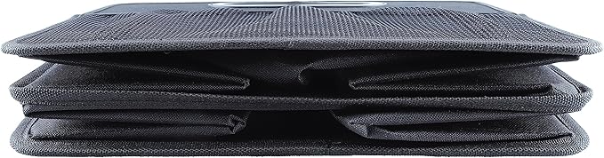 Foldable Car Organizer - Trunk Organizer and Storage for Car, SUV, Sedan (Oxford Cloth - Black, 20.5" x 12.4")