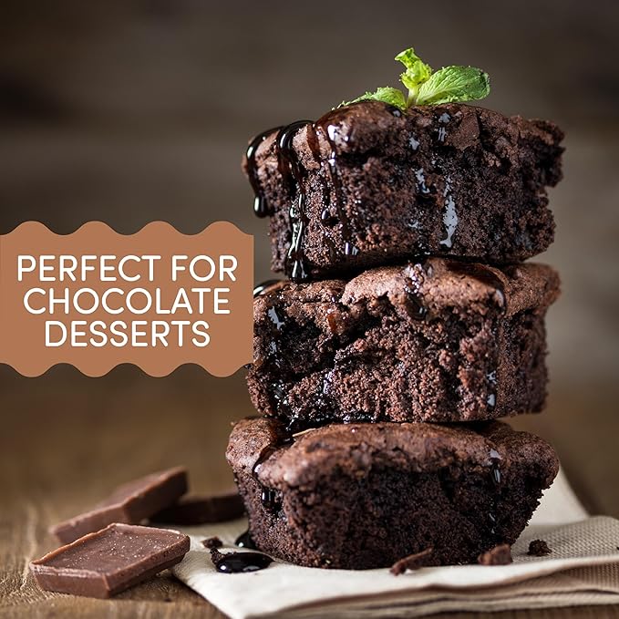 Roots Circle Unsweetened Cocoa Powder | Rich Dark Chocolate Flavor, Perfect for Baking, Smoothies, and Hot Cocoa | Premium Quality, Easy Mixing, Gluten-Free, Kosher | Bulk 2 Pack of 14oz