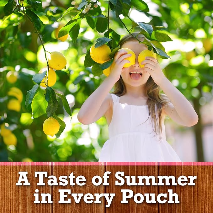 Country Time Strawberry Lemonade Ready to Drink Flavored Drink Pouches, 40 ct Pack, 4 Boxes of 10 Drink Pouches