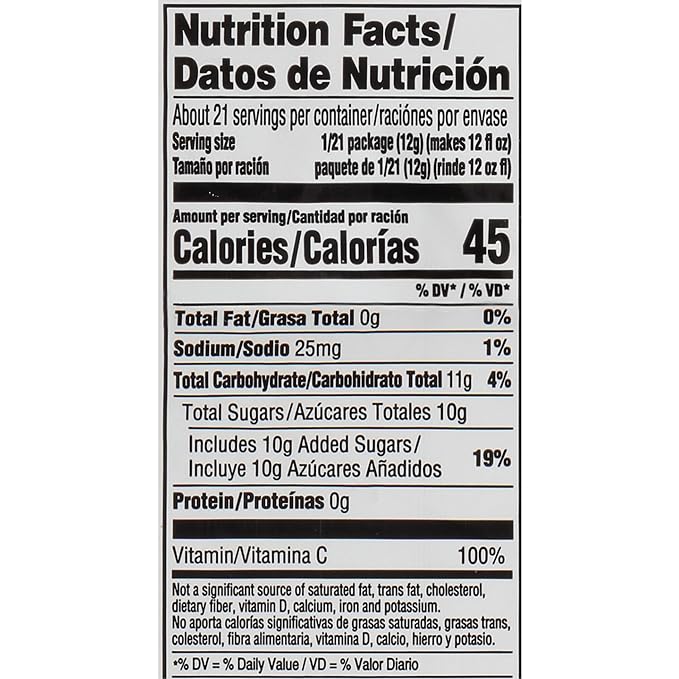 Twist Lemonade Powdered Drink Mix (8.6oz Bag, Pack of 12)
