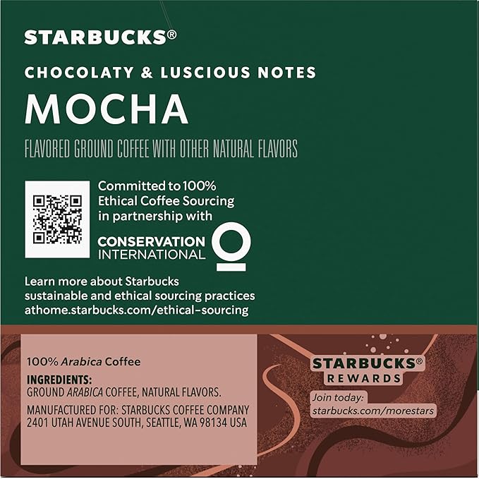 Starbucks K-Cup Mocha (Pack of 2)