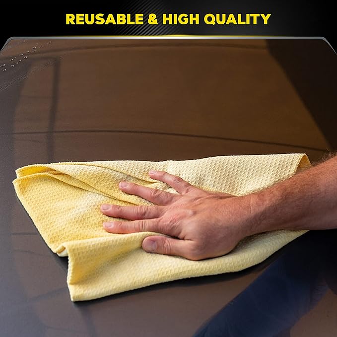 Meguiar's Microfiber Towel, Water Magnet, 2 Pack | Car Drying | Super Absorbent | Scratch-Free