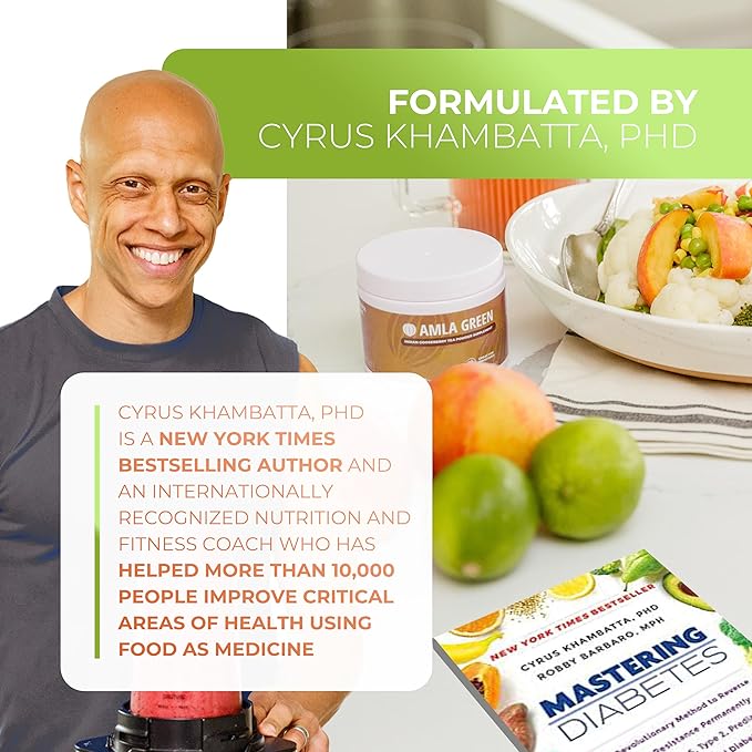 Amla Powder Superfood Supplement with Pumpkin Spice, 20x Ultra Concentrated Amla, Made with Cinnamon, Ginger, Nutmeg, Cloves, Allspice, Cardamom, Indian Gooseberries, Pumpkin Spice, 30 Servings