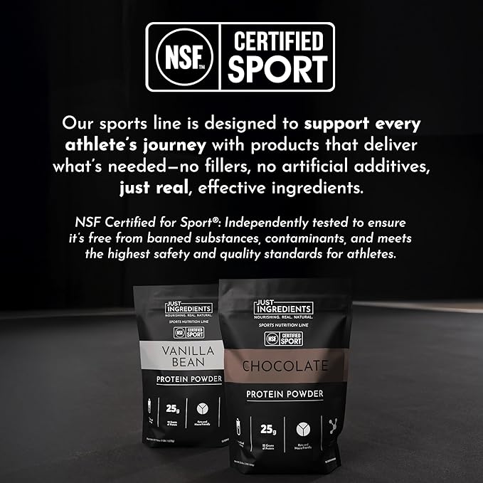 JUST INGREDIENTS Snickerdoodle Protein Powder - NSF