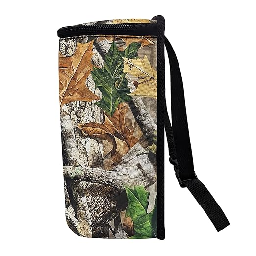 Camo Hunting Car Trash Can Mini Auto Garbage Bin with Lid Lightweight Hanging Car Rubbish Bags for Back Front Seat